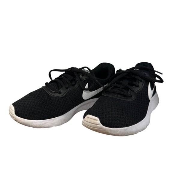 Nike Womens Running Shoes Black White Size 6.5 Jogging Athletics - Picture 1 of 8